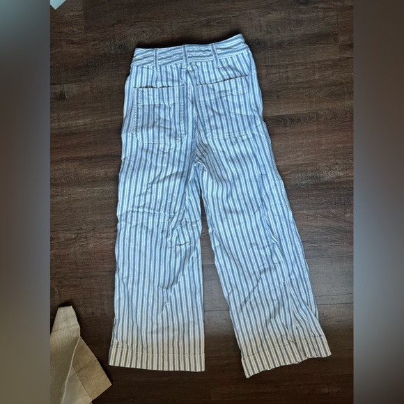 Madewell Wideleg striped high waisted jean - Picture 2 of 3
